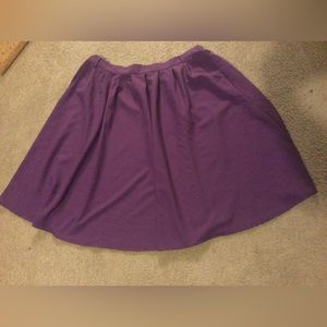ModCloth skirt plus size 2x pockets belt hoops